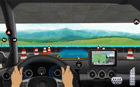 اسکرین شات 3 بازی Sleepy Taxi - Car Driving Game