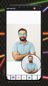 اسکرین شات 5 برنامه Add Laser Eyes - Photo Editor