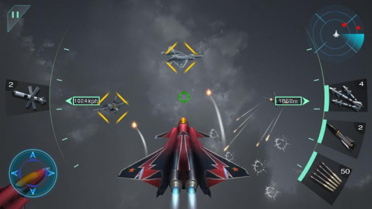اسکرین شات 2 بازی Sky Fighters 3D