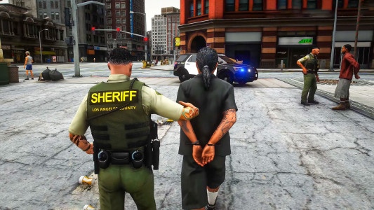 اسکرین شات 6 بازی Police Car Game Cop Games 3D