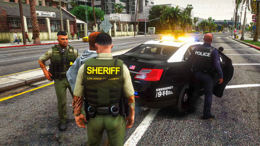 اسکرین شات 4 بازی Police Car Game Cop Games 3D