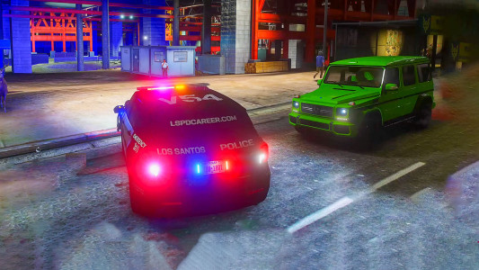 اسکرین شات 1 بازی Police Car Game Cop Games 3D