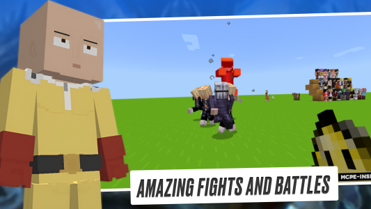 اسکرین شات 4 برنامه Bosses Anime Mod for Minecraft
