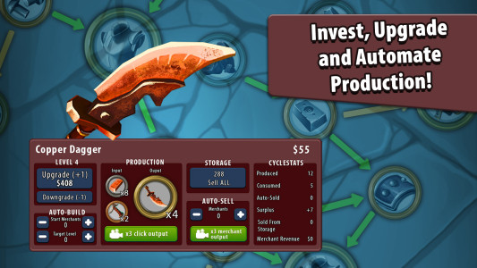 اسکرین شات 3 بازی Crafting Idle Clicker