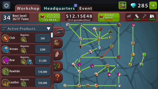 اسکرین شات 6 بازی Crafting Idle Clicker