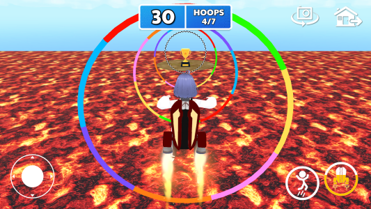 اسکرین شات 5 بازی The Floor Is Lava Obby Nextbot