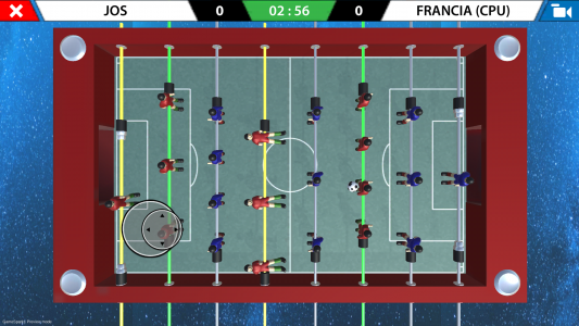 اسکرین شات 1 بازی 3D Foosball