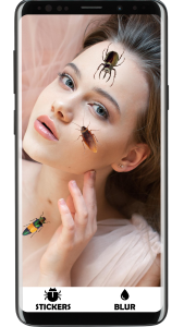 اسکرین شات 3 برنامه Bug on Face Filter