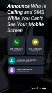 اسکرین شات 2 برنامه Auto Caller Name Announcer App