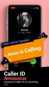 اسکرین شات 3 برنامه Auto Caller Name Announcer App