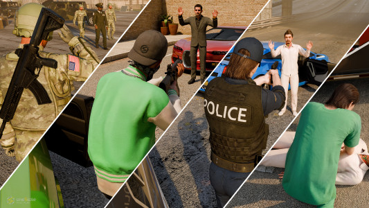 اسکرین شات 4 بازی OneState RP - Role Play Life