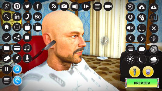 اسکرین شات 4 بازی Barber Shop Hair Cut Sim Games