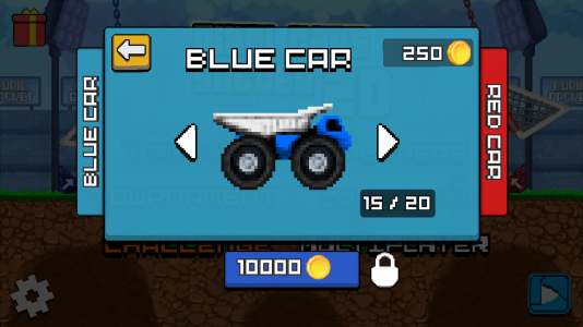 اسکرین شات 2 بازی Pixel Cars. Soccer