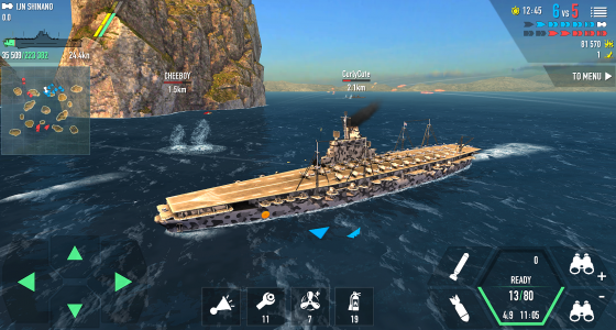 اسکرین شات 7 بازی Battle of Warships: Online