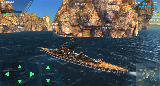 اسکرین شات 6 بازی Battle of Warships: Online