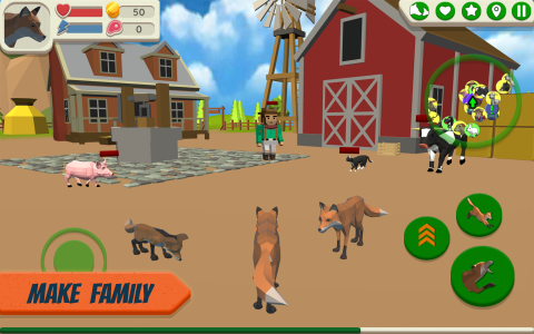 اسکرین شات 2 بازی Fox Family - Animal Simulator