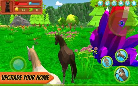 اسکرین شات 4 بازی Horse Family: Animal Simulator