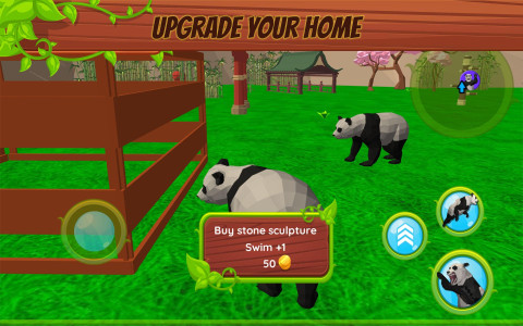 اسکرین شات 4 بازی Panda Simulator 3D Animal Game