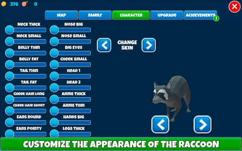 اسکرین شات 5 بازی Raccoon Adventure Simulator 3D