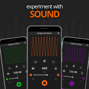اسکرین شات 1 برنامه Frequency Sound Generator