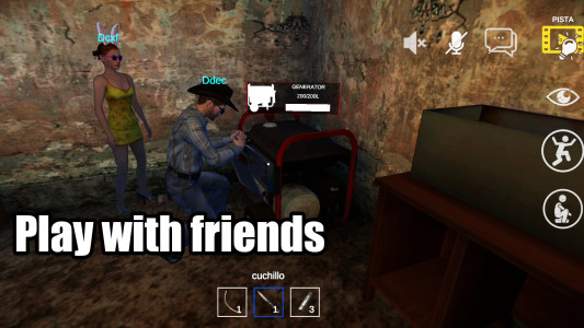 اسکرین شات 3 بازی Haunted House: Multiplayer