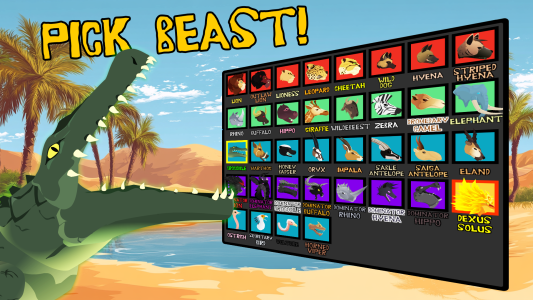 اسکرین شات 2 بازی Lion Clash: Savannah War