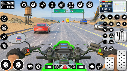 اسکرین شات 4 بازی Bike Stunts Race : Bike Games