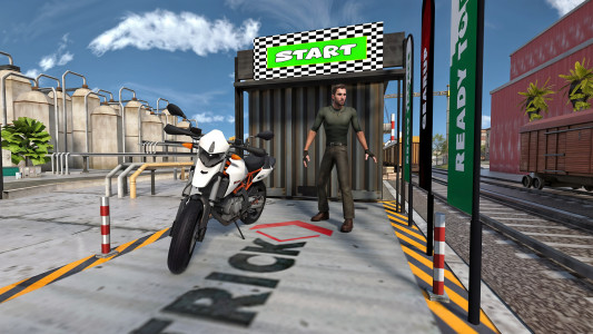 اسکرین شات 2 بازی Bike Stunts Race : Bike Games