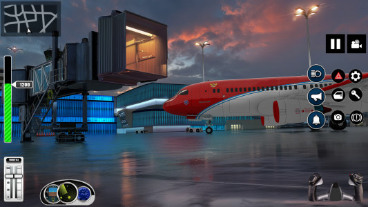 اسکرین شات 2 بازی Plane Pilot Flight Simulator