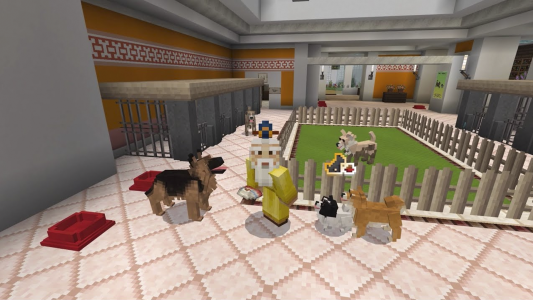 اسکرین شات 1 برنامه Dog Mod for Minecraft PE