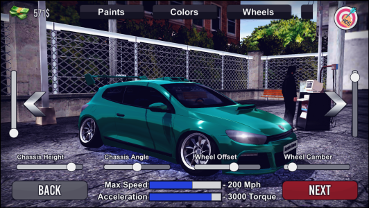 اسکرین شات 3 بازی Charger Drift Simulator