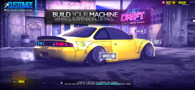 اسکرین شات 1 بازی JDM: Just Drift MAX