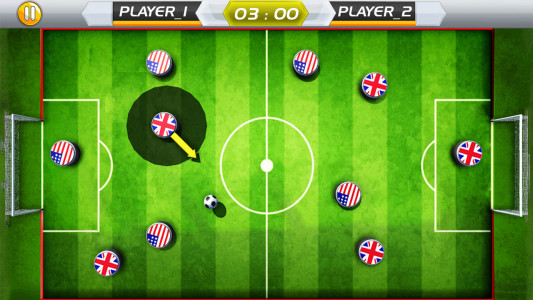 اسکرین شات 3 بازی Finger Play Soccer league