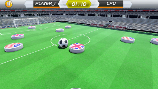 اسکرین شات 2 بازی Finger Play Soccer league