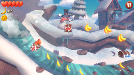 اسکرین شات 2 بازی Banana Kong Blast