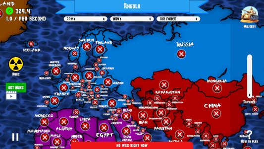 اسکرین شات 4 بازی Dictators War: World No Peace