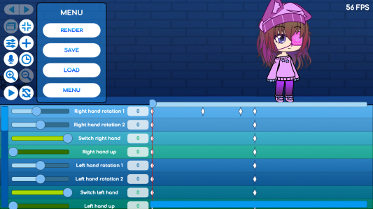 اسکرین شات 3 برنامه Little Character Animator