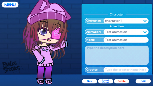 اسکرین شات 2 برنامه Little Character Animator