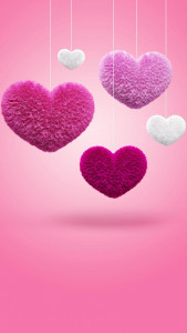 اسکرین شات 1 برنامه Fluffy Hearts Live Wallpaper