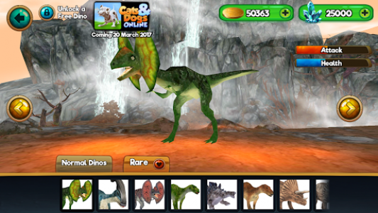 اسکرین شات 7 بازی Dino World Online - Hunters 3D