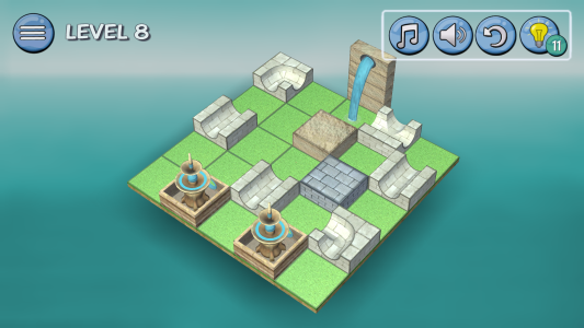 اسکرین شات 2 بازی Flow Water Fountain 3D Puzzle