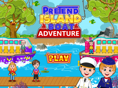 اسکرین شات 6 بازی Pretend Island Boat Adventure