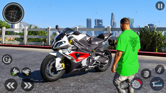 اسکرین شات 4 بازی Open World City Bike Driving