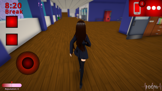 اسکرین شات 4 بازی Ai To Noroi: School Simulator