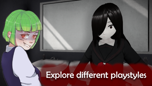 اسکرین شات 2 بازی Ai To Noroi: School Simulator