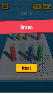 اسکرین شات 3 بازی Ball Sort Puzzle 3D