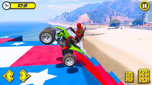 اسکرین شات 4 بازی ATV Quads Bike Stunt Racing 3D