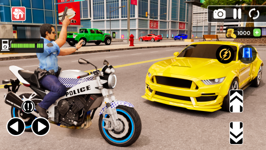 اسکرین شات 1 بازی Motorbike 3D: Police Bike Game