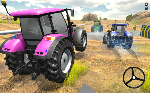 اسکرین شات 4 بازی Tractor Racing