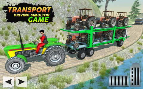 اسکرین شات 3 بازی Tractor Carrier Transport Game